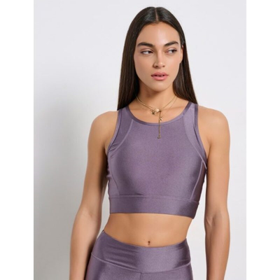 Body talk women gym basics sports bra, Cocoa, medium