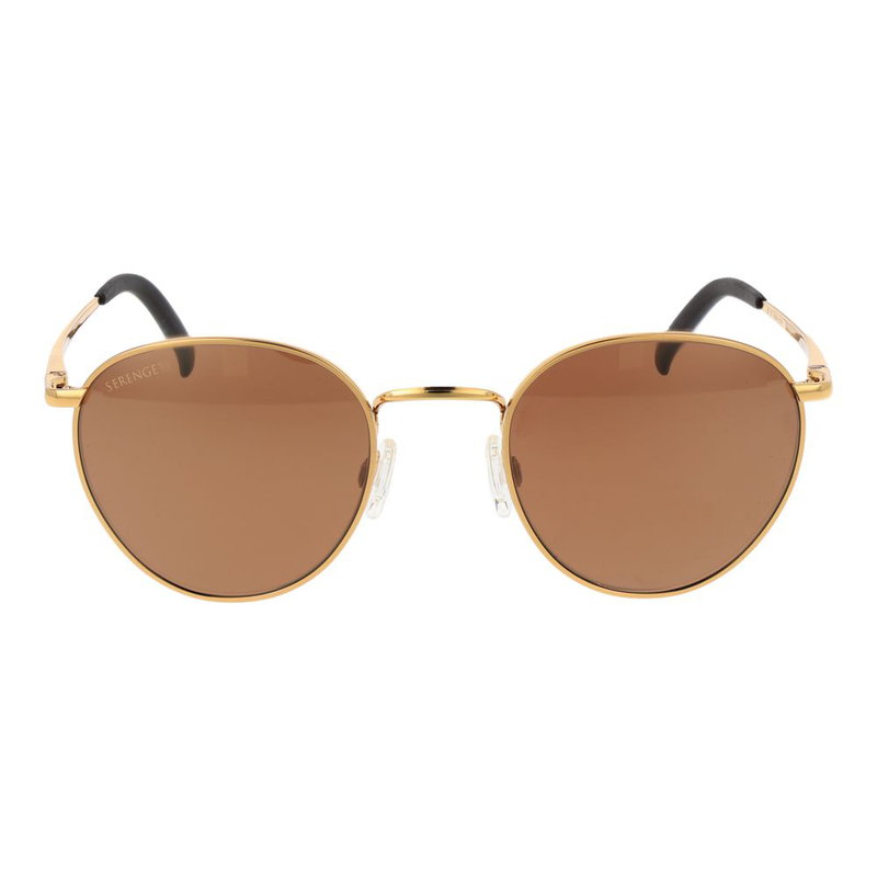 Gold metal sunglasses-null