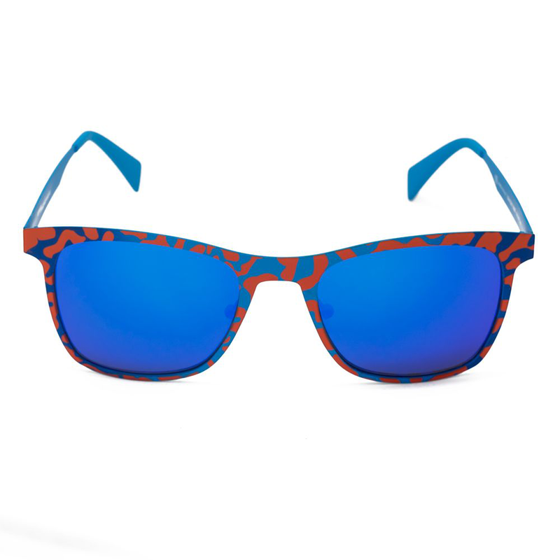 Blue metal sunglasses-null