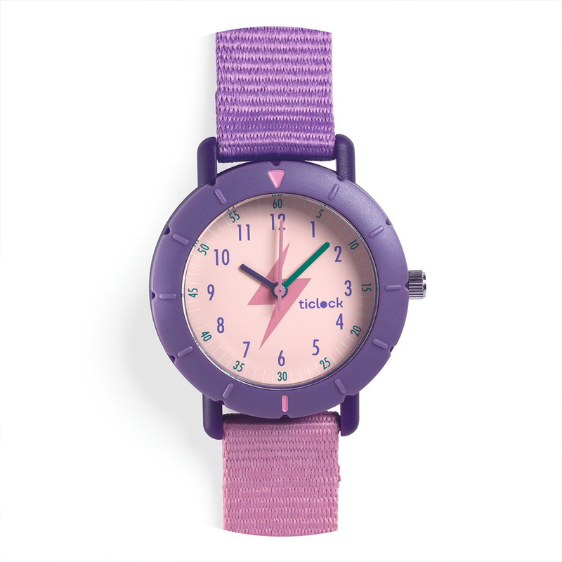 Purple flash sports watch-null