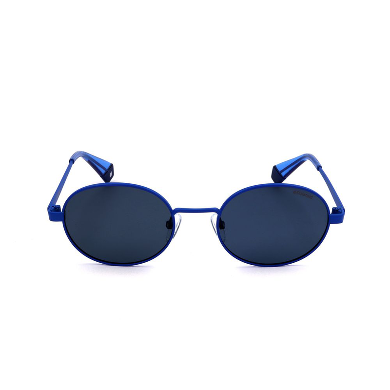 Blue metal sunglasses-null