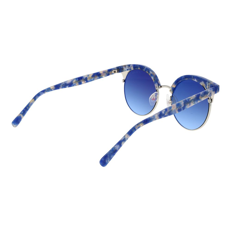 Blue metal sunglasses-null