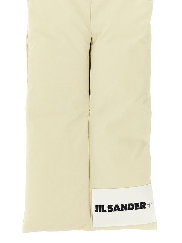 Beige cotton foulard-null