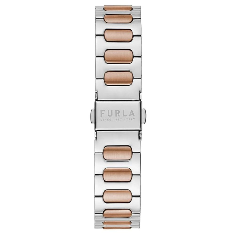 Gray stainless steel dress watch-null