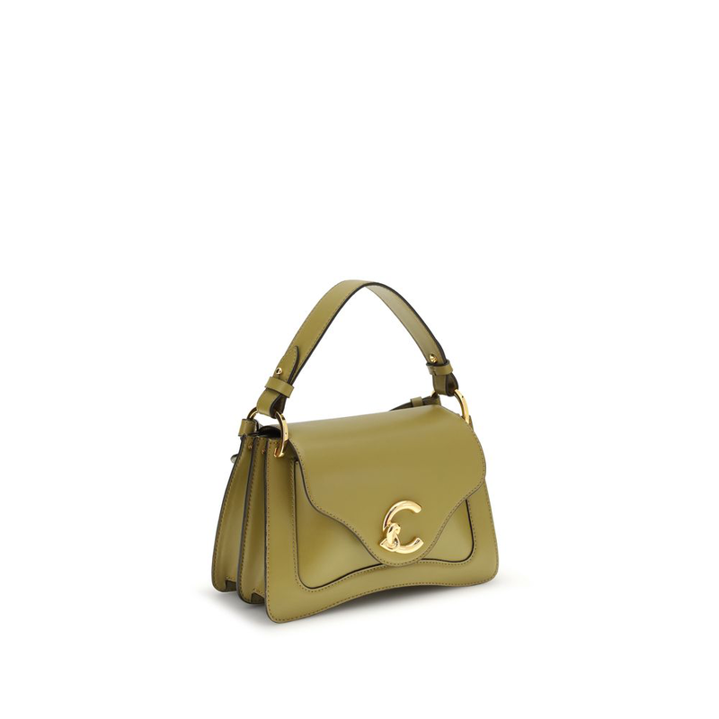 Bicolor calf leather bos taurus handbag-null