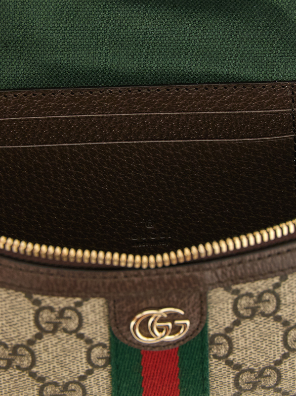 Beige polyethylene crossbody bag-null