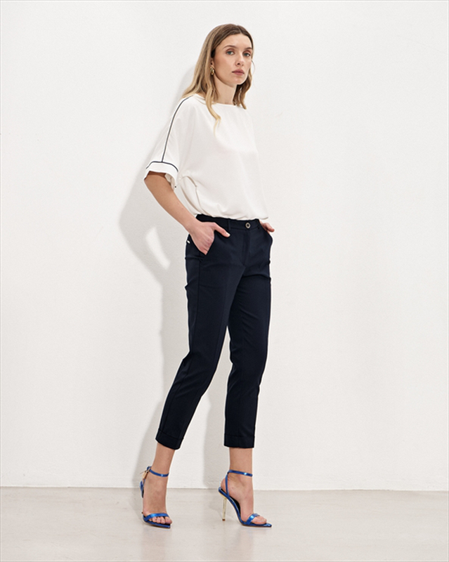Cotton trouser suit-null
