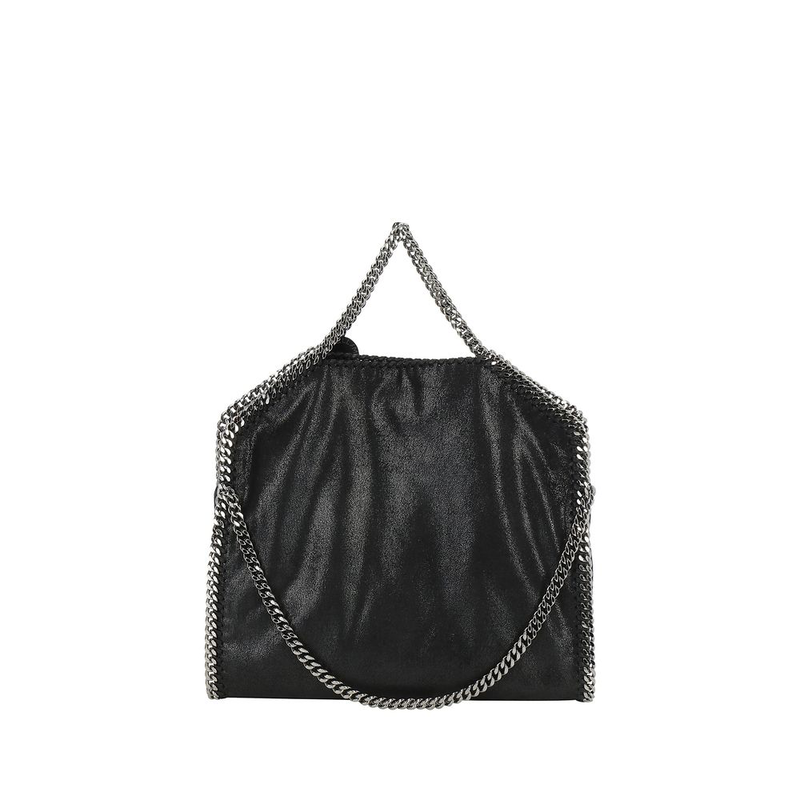 Black polyester shoulder bag-null