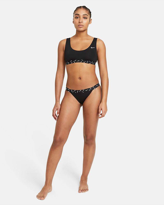 Nike banded womens bikini bottom-null