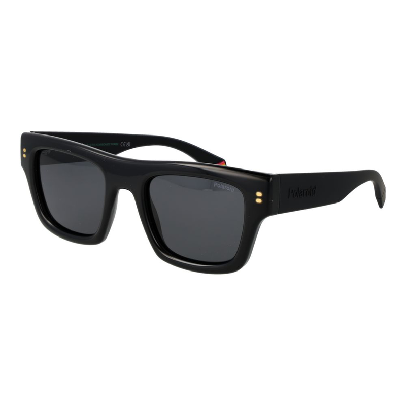 Black polycarbonate sunglasses-null