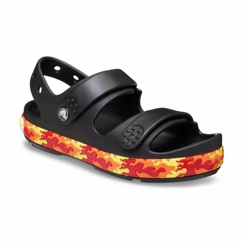 Product image: Crocs infant crocband cruiser flames sandal-null
