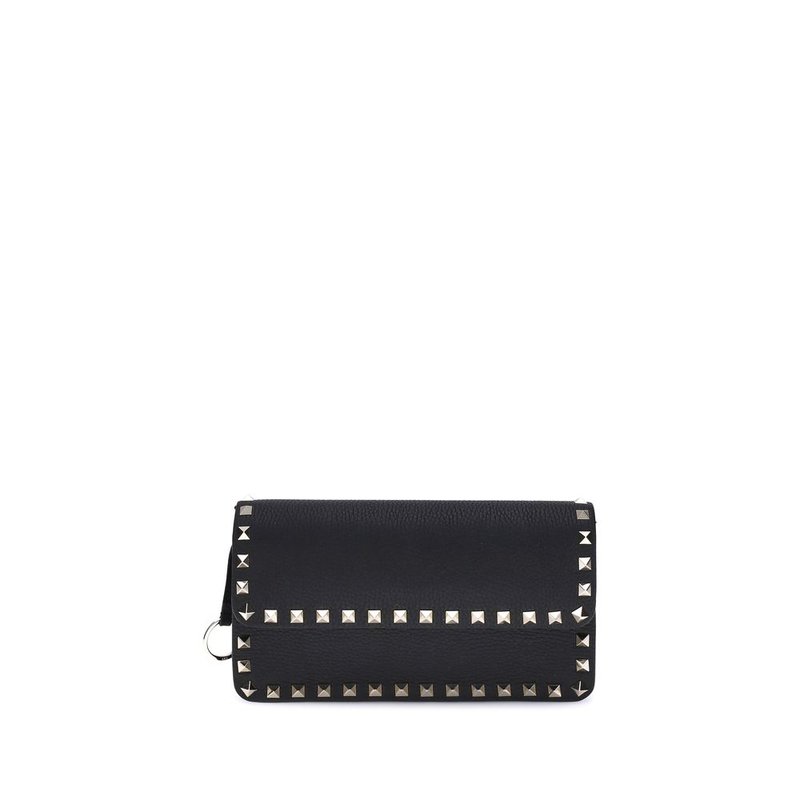 Black calf leather bos taurus wallet-null