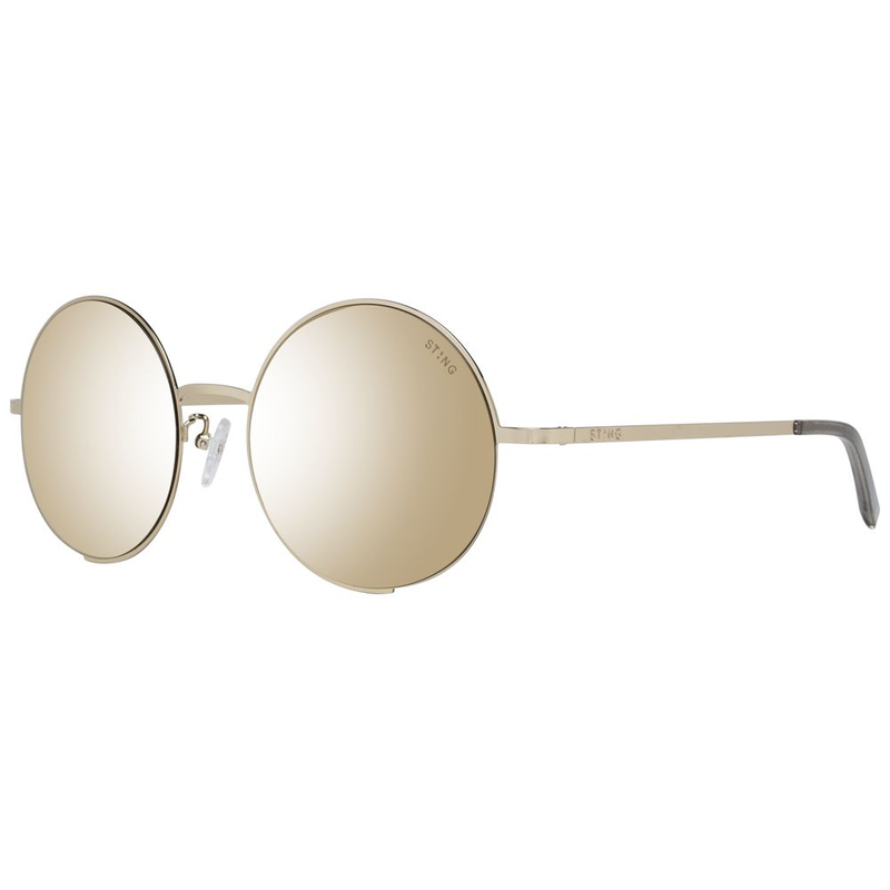 Gold metal sunglasses-null