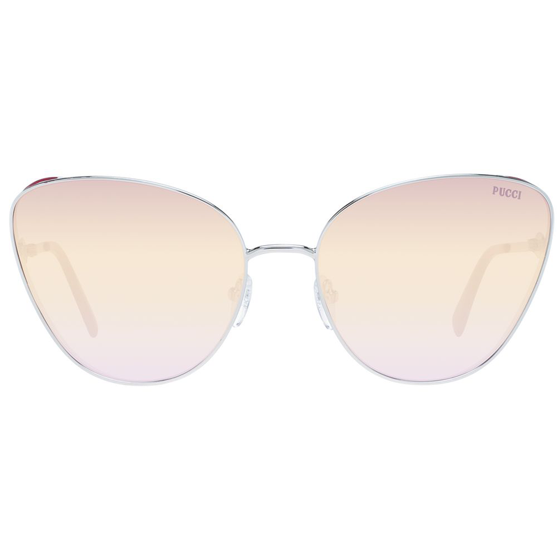 Silver metal sunglasses-null