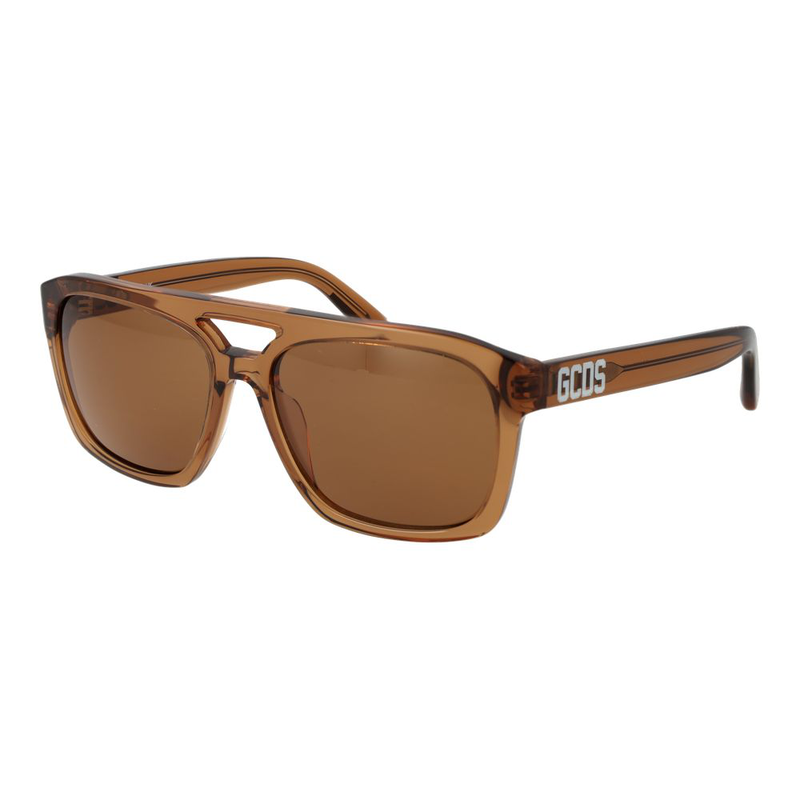 Brown plastic sunglasses-null