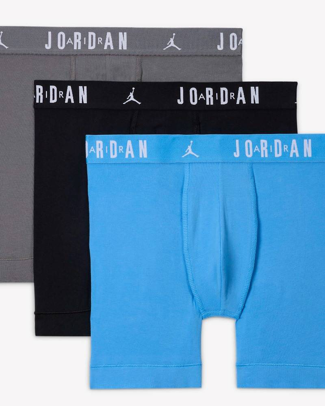 Mens flight cotton core 3pk boxer briefs-null
