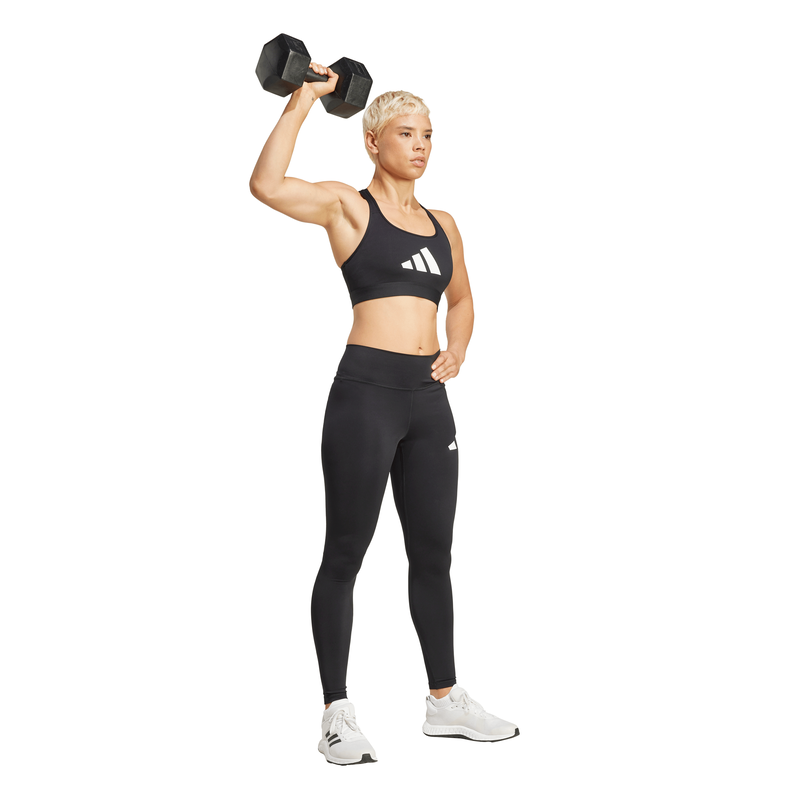 Adidas womens train essentials big logo full-length leggings-null