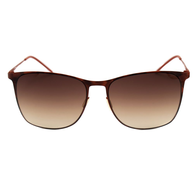 Brown metal sunglasses-null