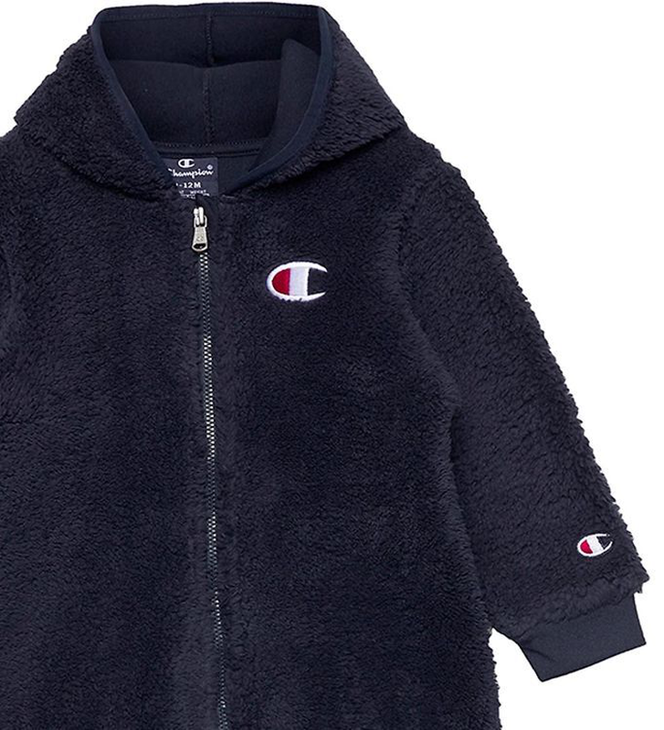 Champion boy hooded rompers (306601)-navy image number null