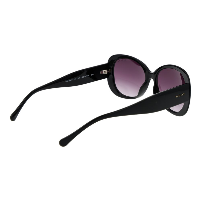 Black polycarbonate sunglasses-null