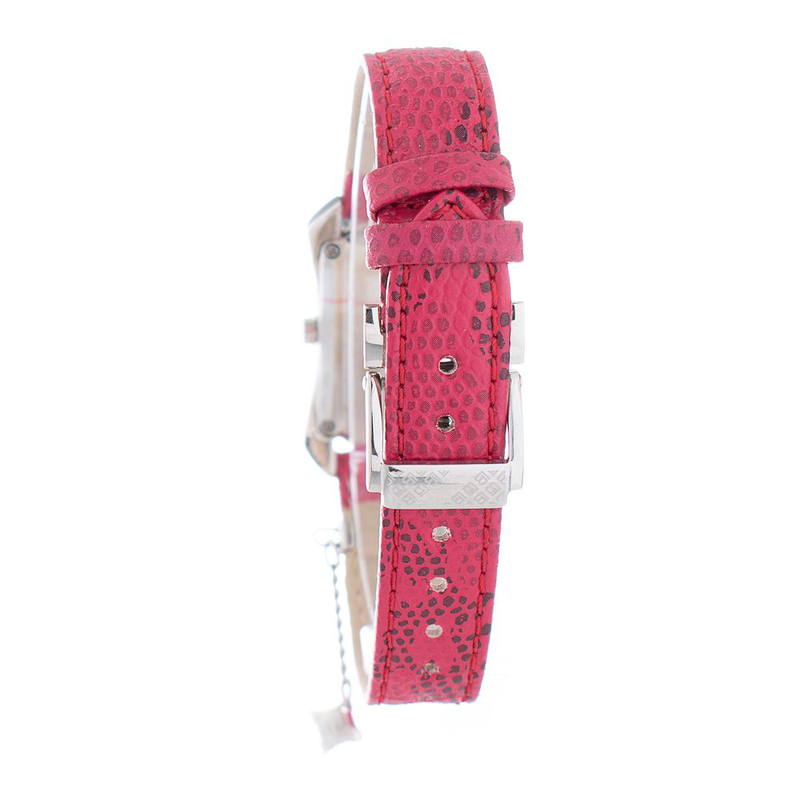 Multicolor leather dress watch-null