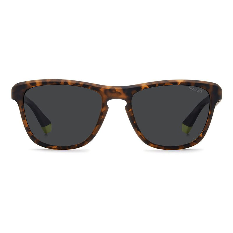 Brown polycarbonate sunglasses-null