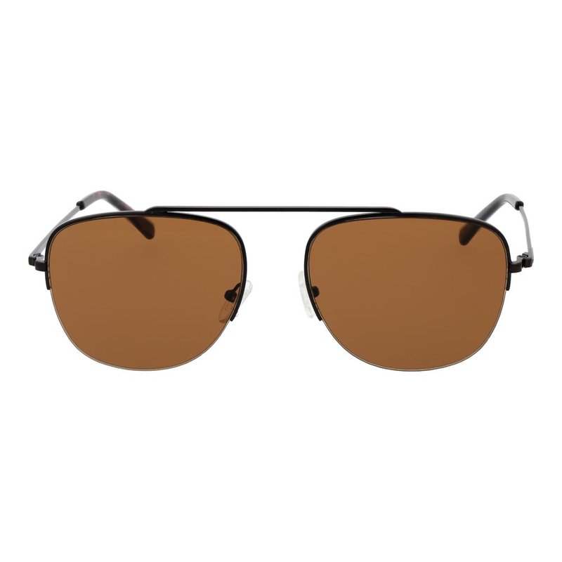 Gold metal sunglasses-null