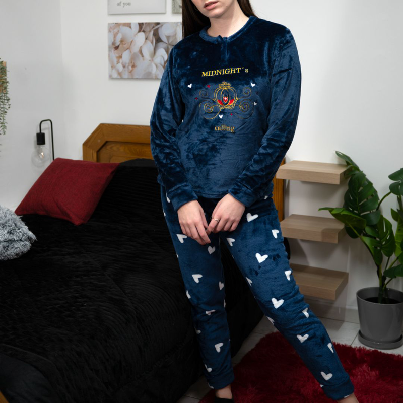 Product image: Womens velvet pajamas #j1599-null