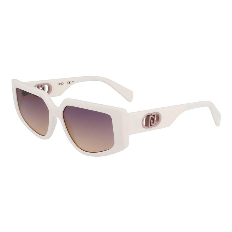 White injected sunglasses-null