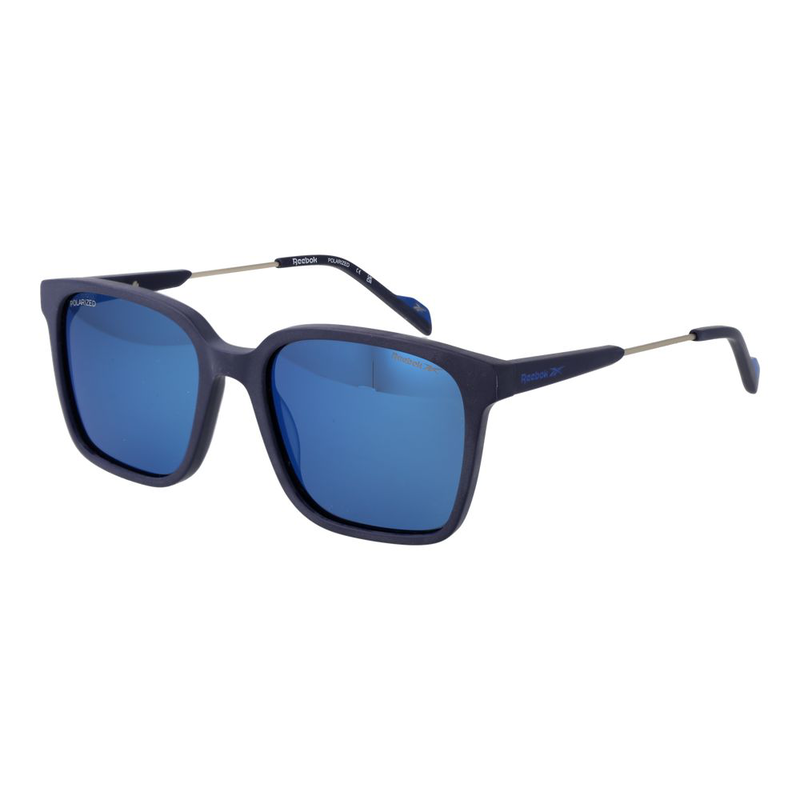 Blue plastic sunglasses-null