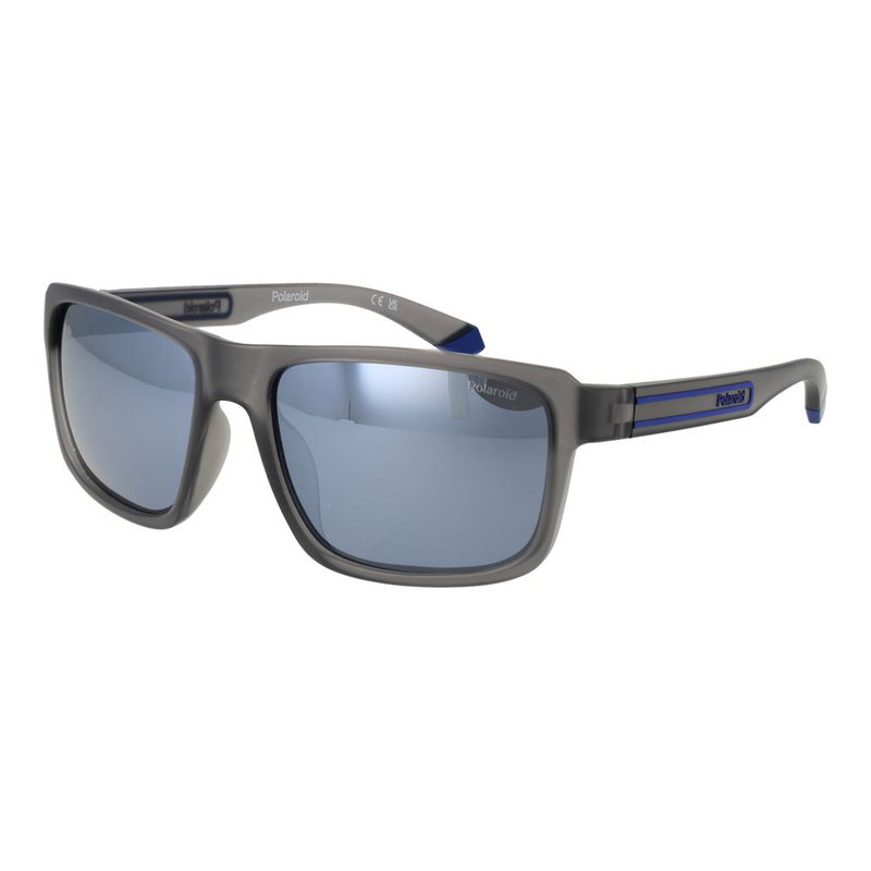 Gray plastic sunglasses-null