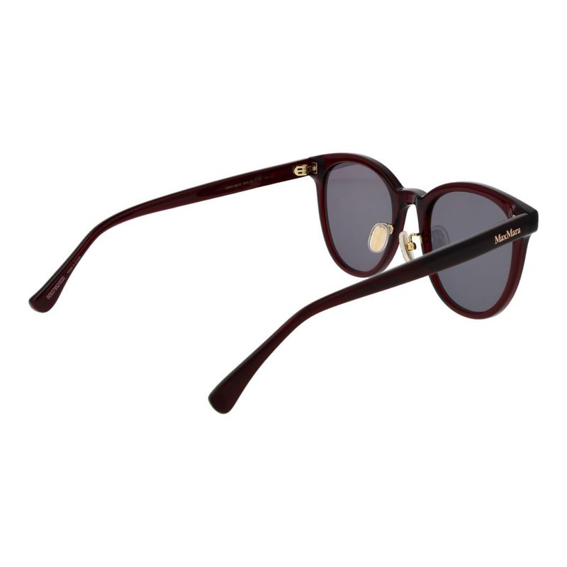Burgundy acetate sunglasses-null