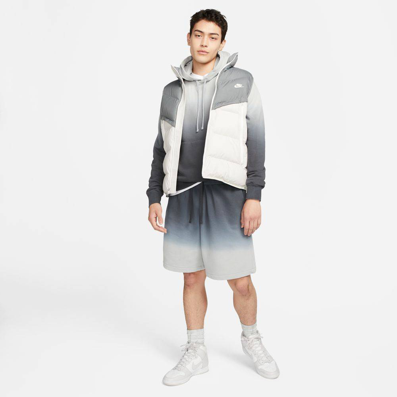 French terry dip-dye pullover hoodie-null