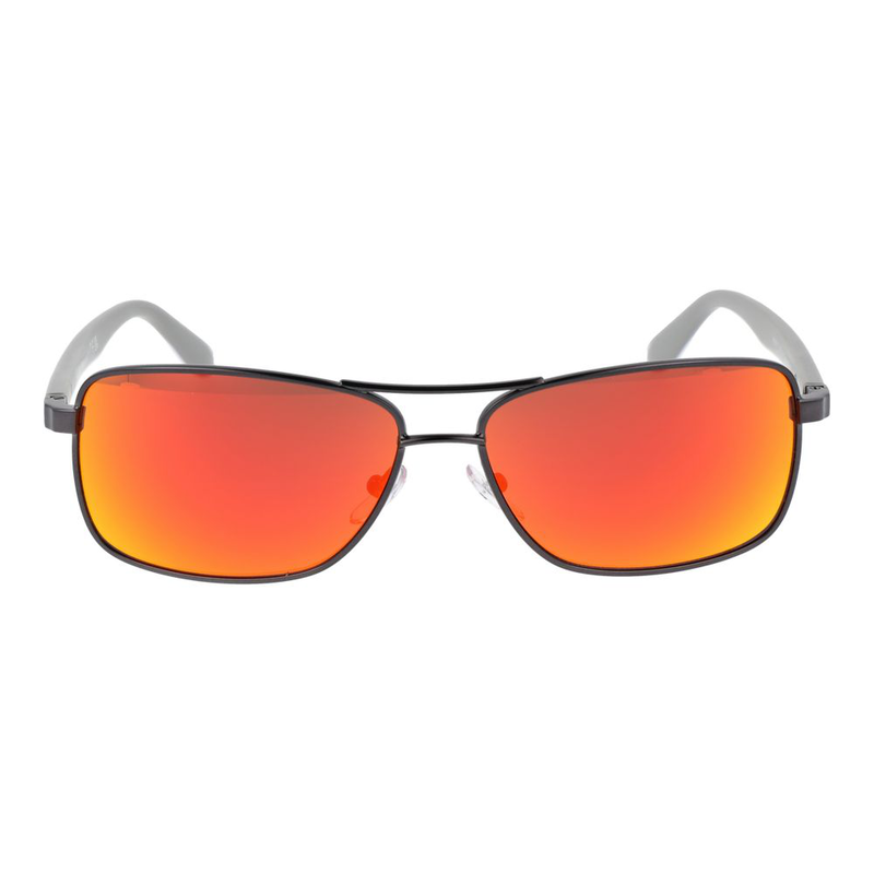 Gray metal sunglasses-null