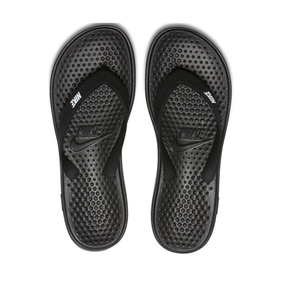 Kids solay thong, Black / White, medium