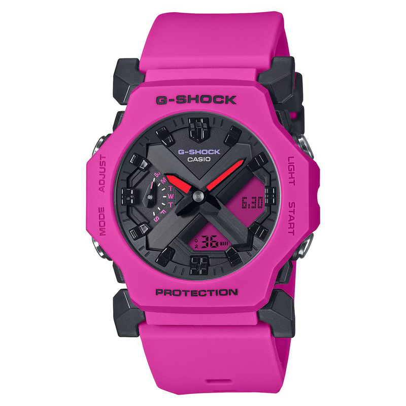 Multicolor resin sport watch-null