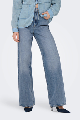 Only hope wide jeans, Light Blue, medium