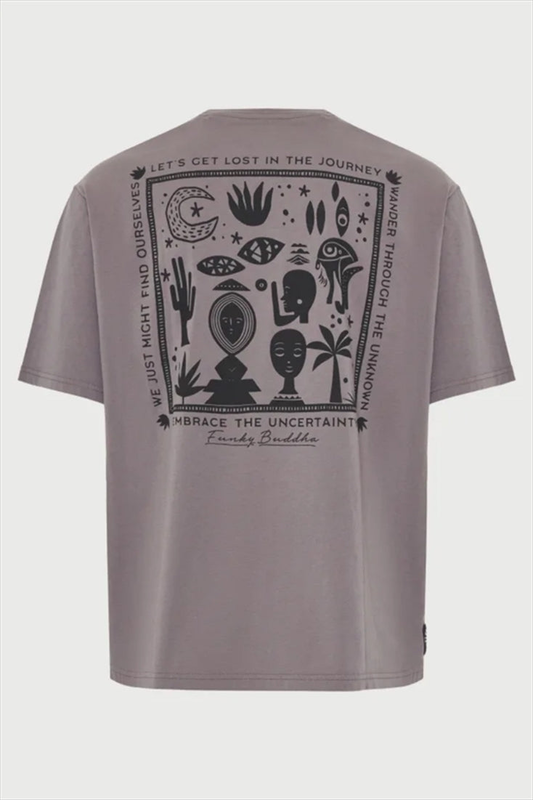 T-shirt km with print - funky buddha-null