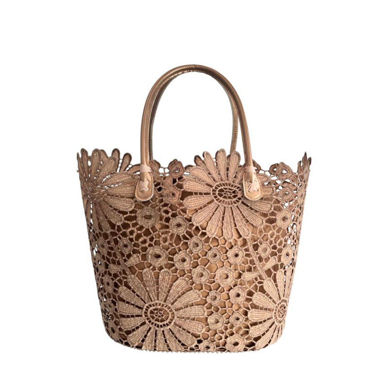 Brown pu women handbag-null