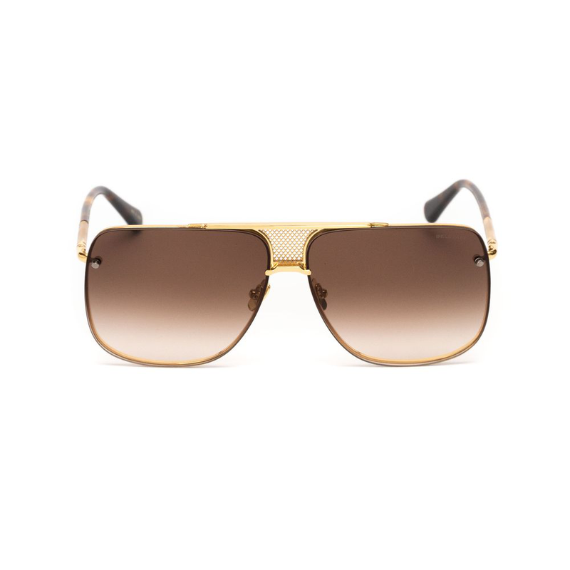 Gold titanium sunglasses-null
