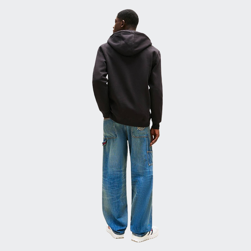 Mens regular flag zip hoodie-null