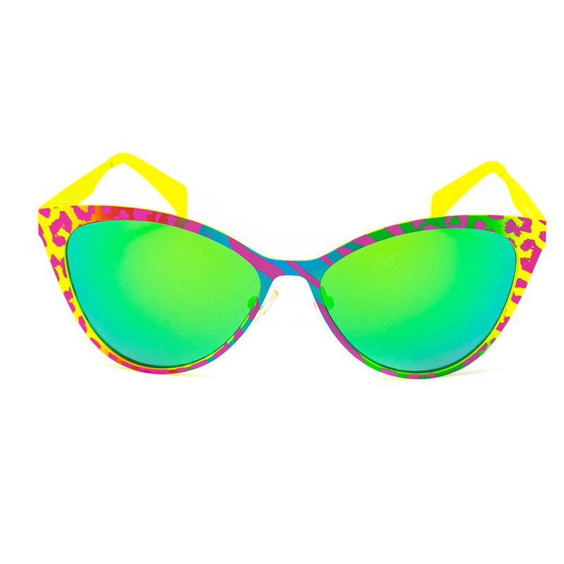 Multicolor metal sunglasses-null