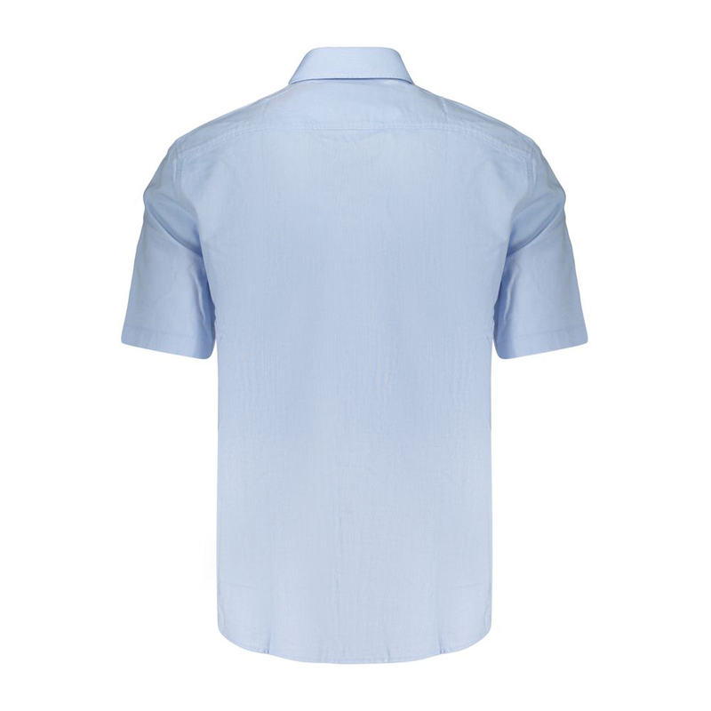 Azzurro cotton men shirt-null