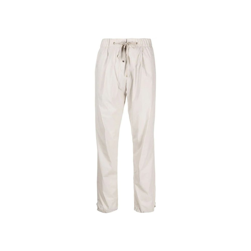 Gray elastane casual pants-null