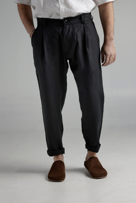 Trousers linen fiorri 10