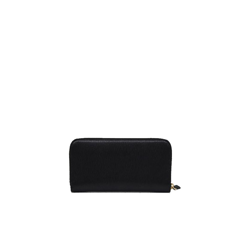 Black calfskin wallet-null