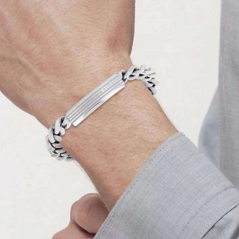 Tommy hilfiger men's bracelet, , medium-null