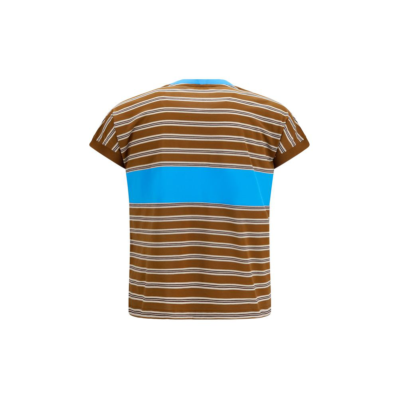 Brown cotton t-shirt-null