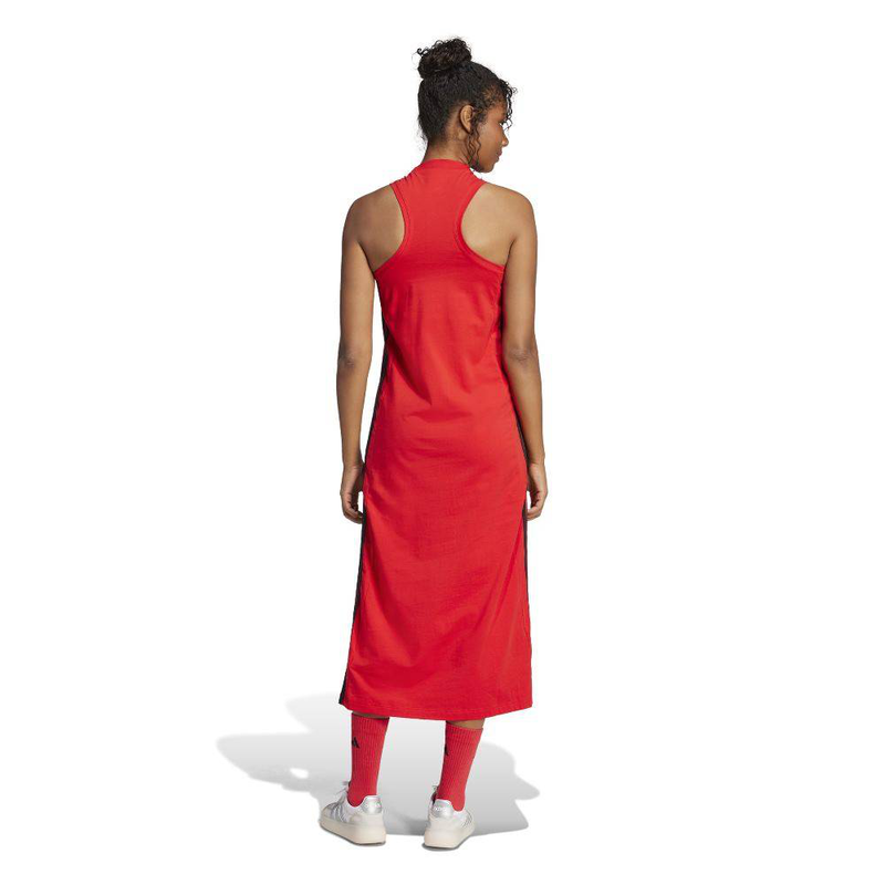 Women 3-stripes single jersey dress-null