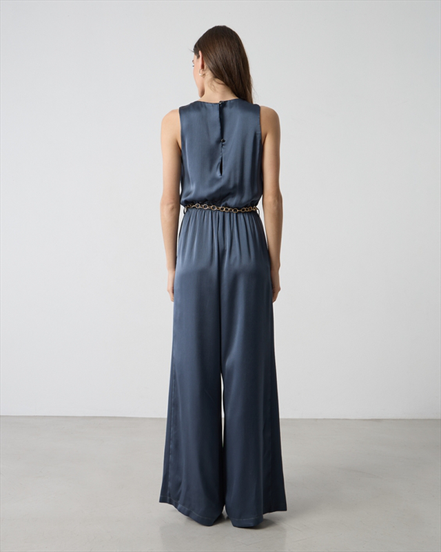 Jumpsuit satin drape-null